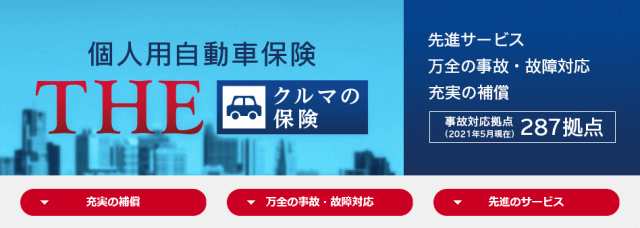 損保ジャパン Theクルマの保険 E 自動車保険